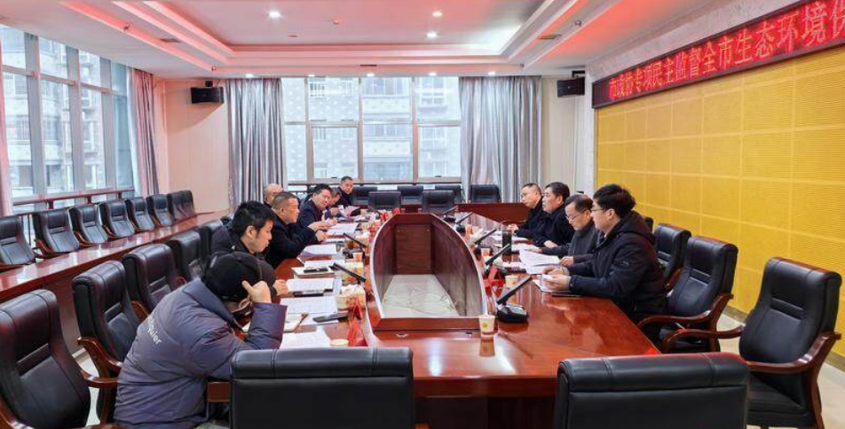 伍先明率队赴市生态环境局走访调研(图1)