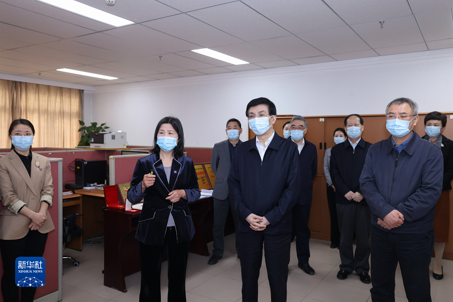 王沪宁走访各民主党派中央和全国工商联